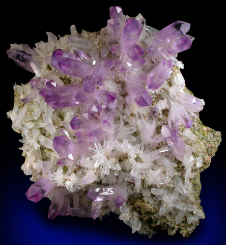 Quartz var. Amethyst from Piedra Parada, near Las Vigas, Tatatila, Veracruz, Mexico