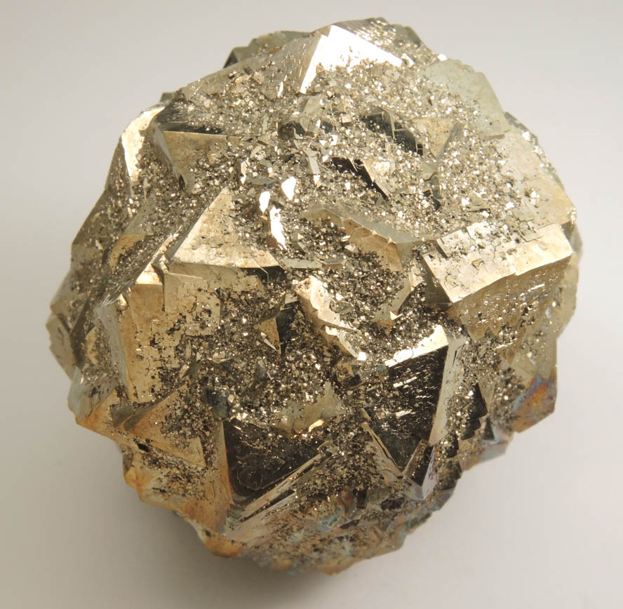 Pyrite from American Aggregates Quarry, Indianapolis, Marion County, Indiana