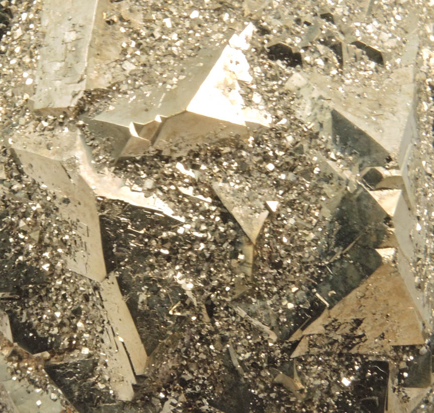 Pyrite from American Aggregates Quarry, Indianapolis, Marion County, Indiana