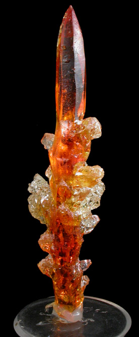 Zincite (man-made) from Silesia, Poland