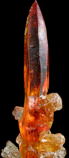 Zincite (man-made) from Silesia, Poland