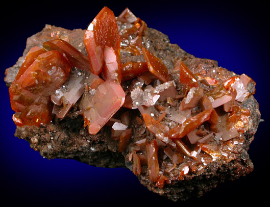 Wulfenite from Red Cloud Mine, Silver District, La Paz County, Arizona