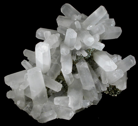Calcite on Pyrite from Sweetwater Mine, West Orebody, Viburnum Trend, Reynolds County, Missouri