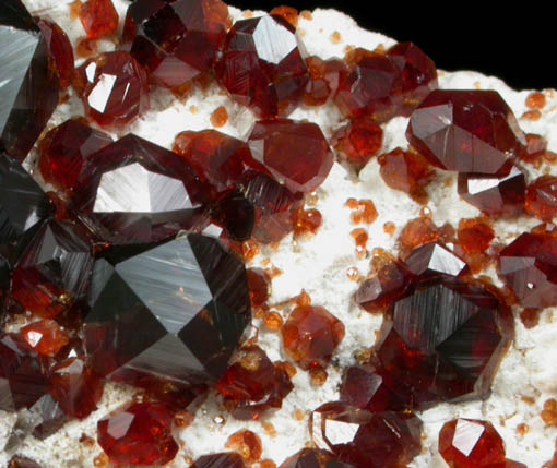 Spessartine Garnet from Putian, Tongbei-Yunling District, Fujian Province, China