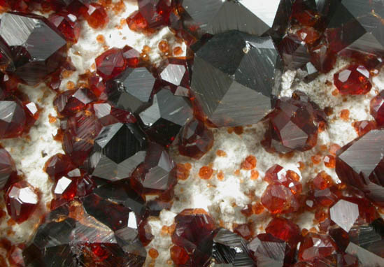 Spessartine Garnet from Putian, Tongbei-Yunling District, Fujian Province, China