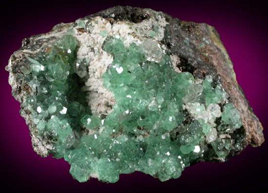 Smithsonite and Cerussite with Cuprite from Tsumeb Mine, Otavi-Bergland District, Oshikoto, Namibia