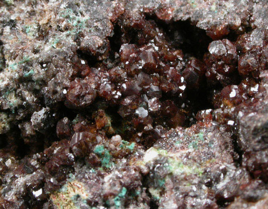 Smithsonite and Cerussite with Cuprite from Tsumeb Mine, Otavi-Bergland District, Oshikoto, Namibia