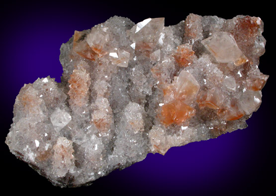 Calcite with Hematite inclusions from Highspire Mine, Carrock Fell, Cumbria, England