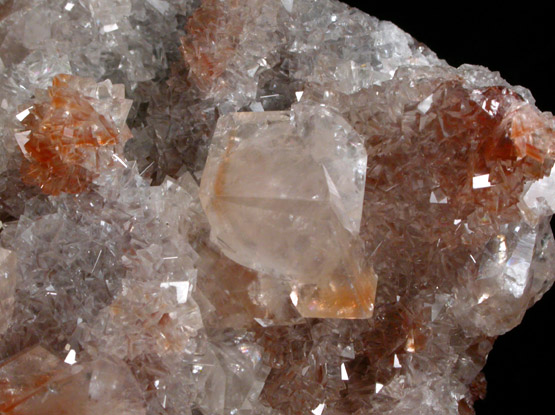 Calcite with Hematite inclusions from Highspire Mine, Carrock Fell, Cumbria, England