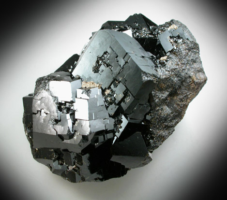 Andradite var. Melanite Garnet from La Prieta Mine, Chihuahua, Mexico