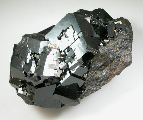 Andradite var. Melanite Garnet from La Prieta Mine, Chihuahua, Mexico