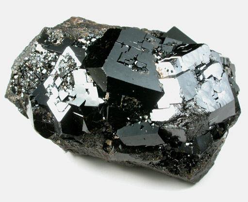 Andradite var. Melanite Garnet from La Prieta Mine, Chihuahua, Mexico