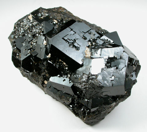 Andradite var. Melanite Garnet from La Prieta Mine, Chihuahua, Mexico