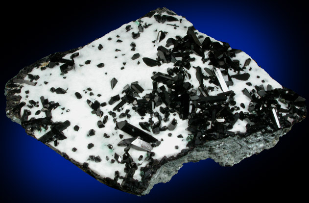 Neptunite and Natrolite from Benitoite Gem Mine, San Benito County, California