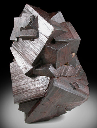 Goethite pseudomorph after Pyrite from Pelican Point, Utah County, Utah