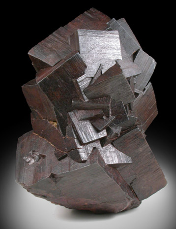 Goethite pseudomorph after Pyrite from Pelican Point, Utah County, Utah