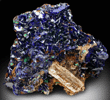 Azurite and Malachite from Copper Queen Mine, Bisbee, Cochise County, Arizona