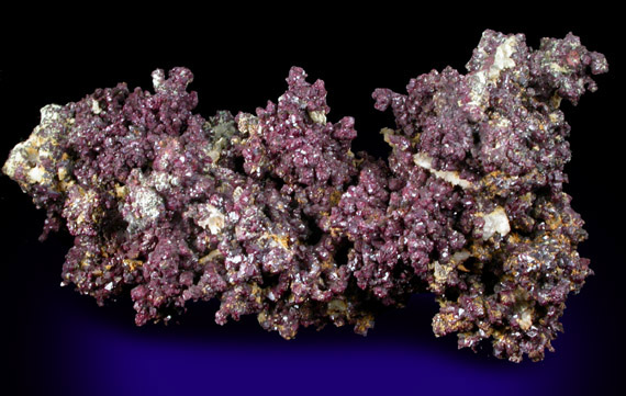 Cuprite on Copper from Bisbee, Warren District, Cochise County, Arizona