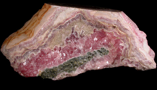 Rhodochrosite from Capillitas Mine, Catamarca Province, Argentina