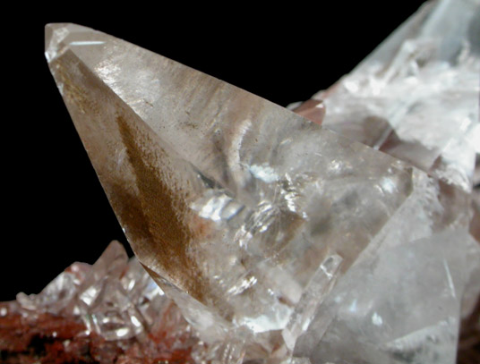 Calcite (twinned crystals) from Leiping Mine, Guiyang, Hunan, China