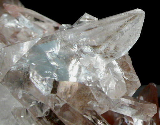 Calcite (twinned crystals) from Leiping Mine, Guiyang, Hunan, China