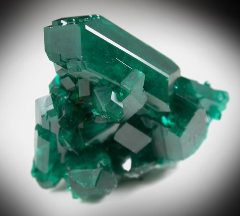 Dioptase from Sanda Mine, Mindouli, Pool Department, Republic of Congo