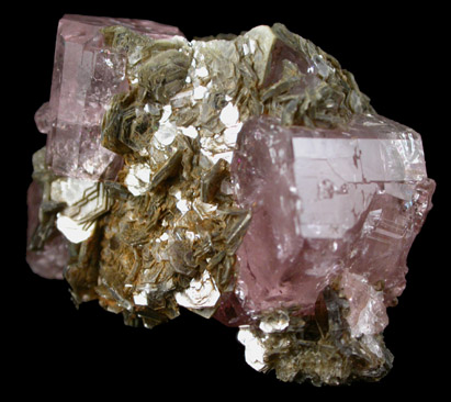 Fluorapatite with Muscovite from Inna Nala, Fiqhar, Gilgit-Baltistan, Pakistan