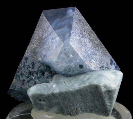 Benitoite from Benitoite Gem Mine, San Benito County, California (Type Locality for Benitoite)