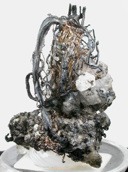 Silver (wire crystals) from Kongsberg, Buskerud, Norway