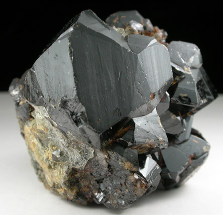 Cassiterite (twinned crystals) from Centro Minero Viloco, 5.5 km NE of Araca, Loyza Province, La Paz Department, Bolivia