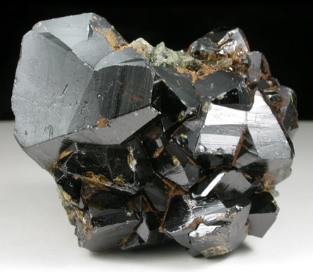 Cassiterite (twinned crystals) from Centro Minero Viloco, 5.5 km NE of Araca, Loyza Province, La Paz Department, Bolivia