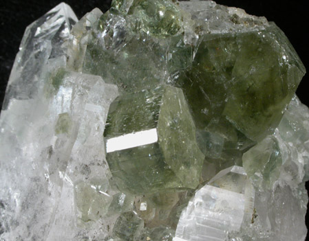 Fluorapatite and Quartz from Panasqueira Mine, Barroca Grande, 21 km. west of Fundao, Castelo Branco, Portugal