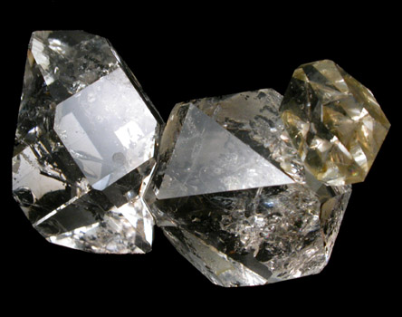 Quartz var. Herkimer Diamond from Fonda, Montgomery County, New York