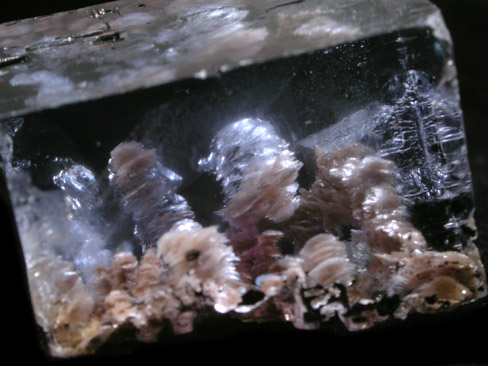 Fluorite with Calcite inclusions from Cave-in-Rock District, Hardin County, Illinois