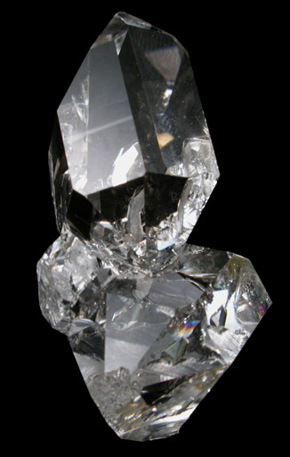 Quartz var. Herkimer Diamond from Fonda, Montgomery County, New York