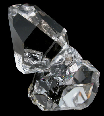 Quartz var. Herkimer Diamond from Fonda, Montgomery County, New York