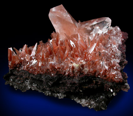 Calcite (twinned crystals) from Leiping Mine, Guiyang, Hunan, China