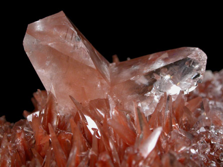 Calcite (twinned crystals) from Leiping Mine, Guiyang, Hunan, China