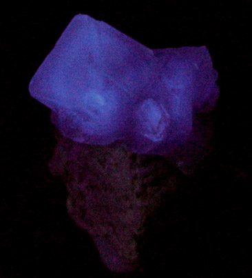 Fluorite on Rhodochrosite from Sunnyside Mine, Eureka District, San Juan County, Colorado