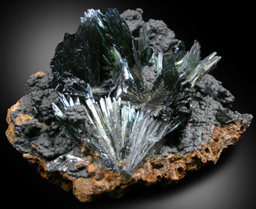 Vivianite from Kerch Iron-Ore Basin, eastern Crimea, Ukraine