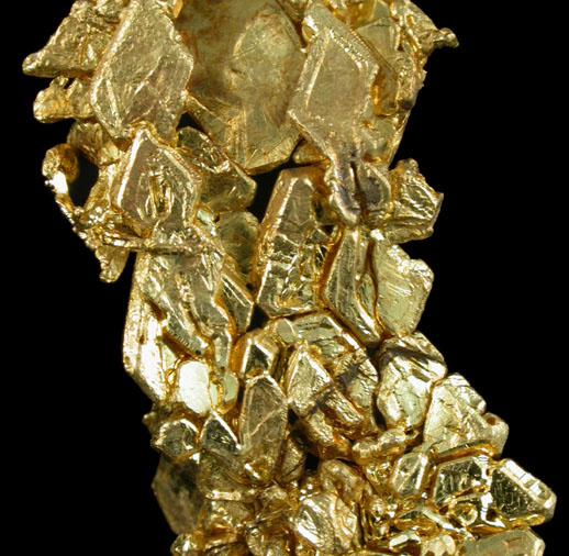 Gold from Mystery Wind Mine (Eagle's Nest Mine), Michigan Bluff District, Placer County, California
