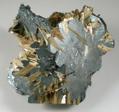 Rutile and Hematite from Novo Horizonte, Bahia, Brazil