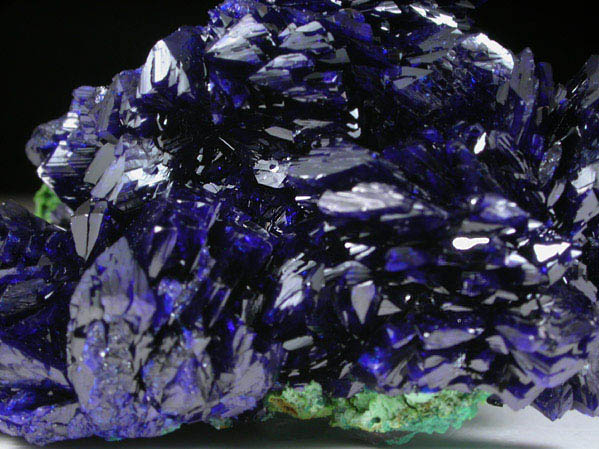 Azurite from Tsumeb Mine, Otavi-Bergland District, Oshikoto, Namibia