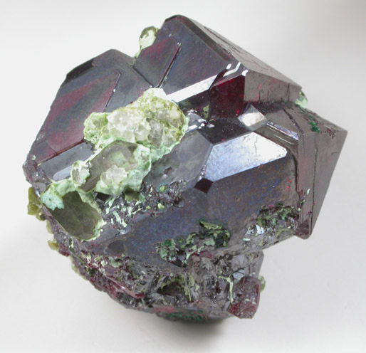 Cuprite with Chrysocolla from Mashamba West Mine, 13 km west of Kolwezi, Katanga Copperbelt, Lualaba Province, Democratic Republic of the Congo