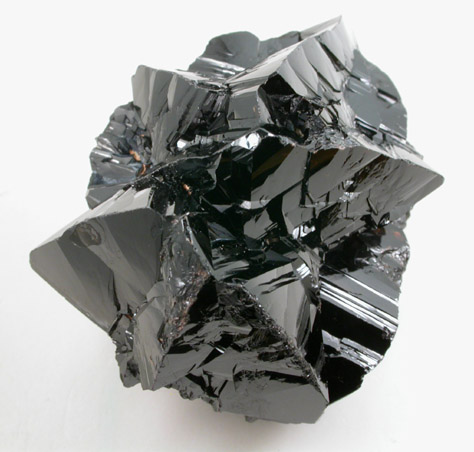 Cassiterite (twinned crystals) from Linopolis, Divino das Laranjeiras, Minas Gerais, Brazil