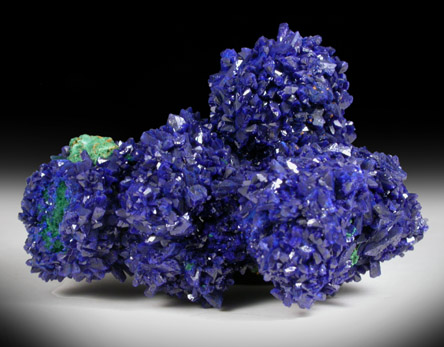 Azurite with Malachite from La Sal District, San Juan County, Utah