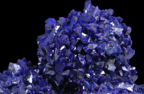 Azurite with Malachite from La Sal District, San Juan County, Utah