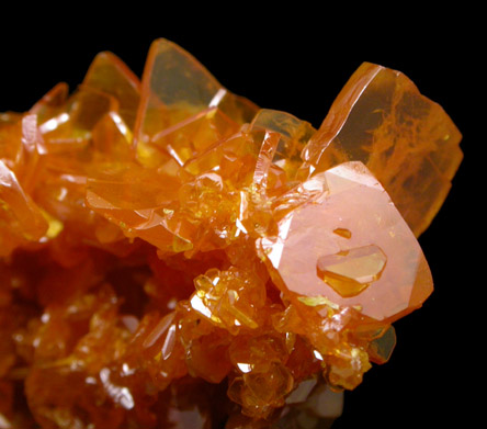 Wulfenite from Defiance Mine, Courtland-Gleeson District, Cochise County, Arizona