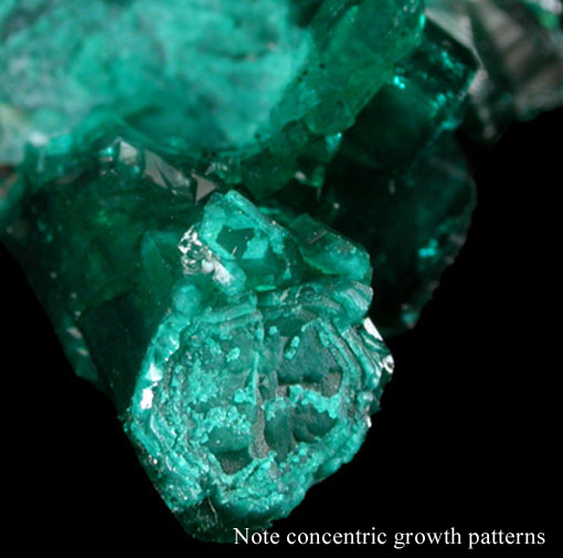 Dioptase from Mindouli, Pool Department, Republic of Congo