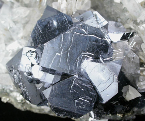 Galena and Quartz from Borieva Reka Mine, Madan District, Rhodope Mountains, Bulgaria